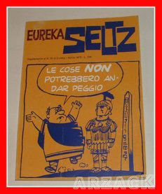 EUREKA SELTZ 1970 Supplemento al N 30 EDITORIALE CORNO