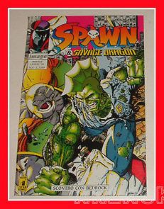 SPAWN SAVAGE DRAGON 4 Star Comics 1994 McFarlane Larsen