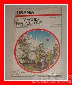 URANIA 747 MESSAGGIO PER PLUTONE David Grinnel BLISTERATO 1978
