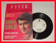 BOBBY SOLO Come sempre PROMO BELLA 1967 - 45 GIRI 7"