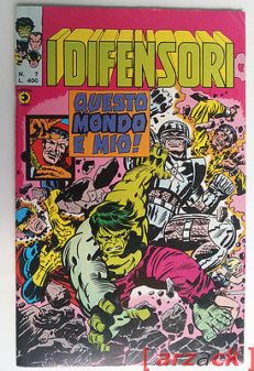 I DIFENSORI 7 CORNO 1979 Originale
