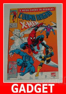 UOMO RAGNO 162 Marvel 1995 X Men GADGET 3 Mega Cards