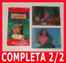 POCAHONTAS 2/2 cards Moving Animations DISNEY Skybox