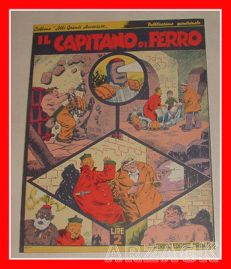 IL CAPITANO DI FERRO Ristampa Anastatica NERBINI