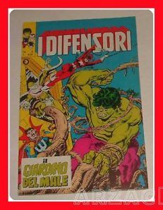 I DIFENSORI 4 Corno 1979 Il giardino del male