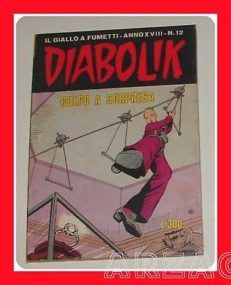 DIABOLIK anno XVIII N 12 colpo a sorpresa OTTIMO 1979