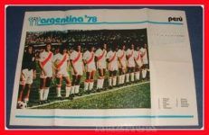 ARGENTINA 78 COGED Poster PERU'