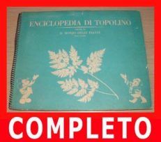 ALBUM FIGURINE COMPLETO ENCICLOPEDIA TOPOLINO '62 Vol 3