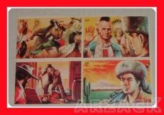 LONTANO WEST 1 DARDO 1962 - 4 figurine 59 60 61 62