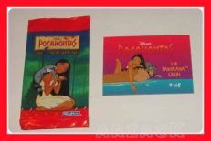 POCAHONTAS N 2 panorama 3D cards DISNEY made USA Skybox