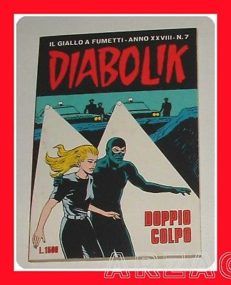 DIABOLIK anno XXVIII N 7 doppio colpo