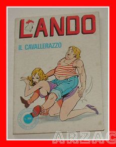 Fumetto erotico d'epoca LANDO n 91 Edifumetto 1976 IL CAVALLERAZZO