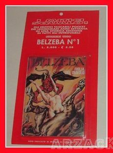 BELZEBA 1 blisterato ANASTATICA Squalo Comics