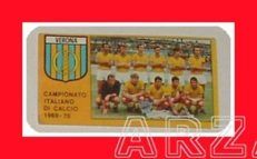 FIGURINA CALCIATORI Panini 1969 70 SQUADRA VERONA