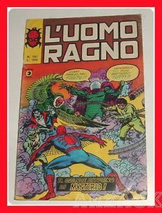L'UOMO RAGNO 181 Corno 1977
