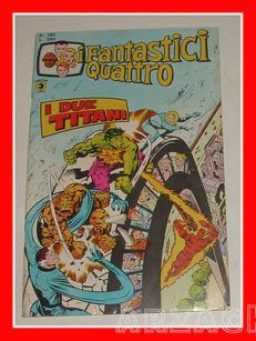 FANTASTICI QUATTRO 182 Corno 1978
