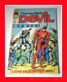 DEVIL N 59 Corno 1972 l'uomo che sconfisse Devil