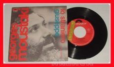 GEORGES MOUSTAKI Lo Straniero 45 GIRI 7" Italy Vinyl EX