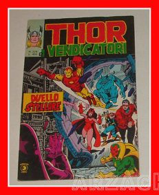 THOR e i Vendicatori 229 - Iª serie - CORNO 1980 Duello Stellare
