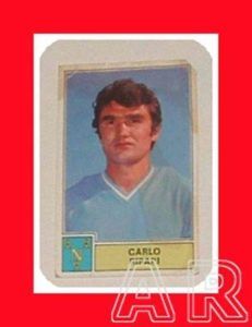 FIGURINA CALCIATORI Panini 1971 72 RIPARI Napoli VALIDA