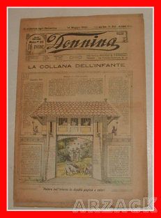 DONNINA n 351 - 14/5/1922 STEN GRAFICA settimanale illustrato per ragazzi