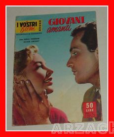 Cineromanzo I vostri film GIOVANI AMANTI Odile Versois 1956