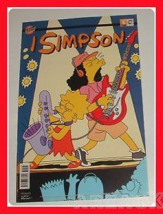 I SIMPSON 5 Be-bop-a-Lisa MACCHIA NERA 1998