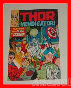 THOR e i Vendicatori 231 - Iª serie  CORNO 1980 Il ritorno della sposa di Ultron