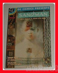 DC Comics Presents 4 SANDMAN HELLBLAZER Comic Art 1993