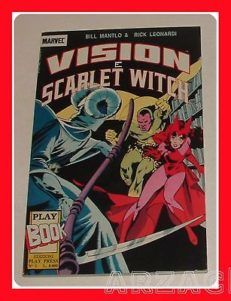 VISION e SCARLET WITCH Play Book 1 PLAY PRESS 1990