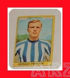 FIGURINA CALCIATORI Panini 1966 1967 FERRARI Lecco