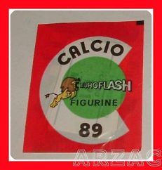 Bustina Sigillata nuova CALCIO FLASH 89 Lampo