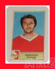 FIGURINA CALCIATORI Panini 1971 72 BORGHI Varese VALIDA