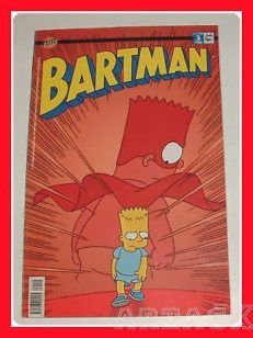 BARTMAN 3 i Simpson MACCHIA NERA 1998 Matt Groening