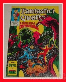 FANTASTICI QUATTRO 28 Star Comics 1990 DEVIL