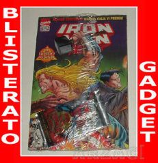 IRON MAN VENDICATORI 16 MARVEL Blisterato GADGET Cards