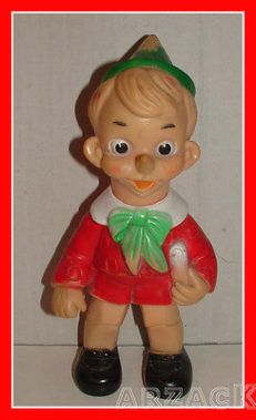 PINOCCHIO SCOLARO 25 cm LEDRA Ledraplastic squeeze