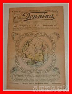 DONNINA n 370 - 24/9/1922 STEN GRAFICA settimanale illustrato per ragazzi