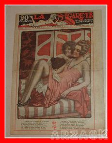 LA SIGARETTA 853 NERBINI 3/12/1922 rivista erotica