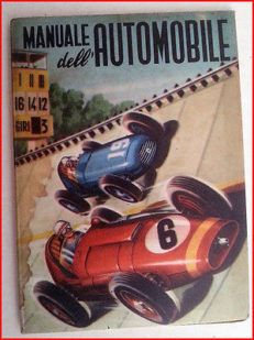 MANUALE dell'AUTOMOBILE Editoriale Sport anni '50