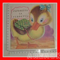 PAPERETTA LA FURBETTA Collana Animali 5 BOSCHI libro illustrato