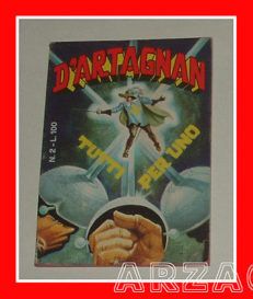 D'ARTAGNAN n 2 Tutti Per Uno CORNO 1969