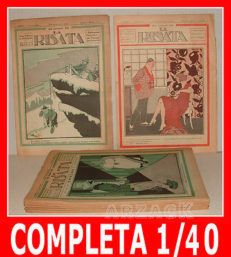 LA RISATA Annata Completa IV NERBINI 1923 Giornale Umoristico