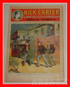 NICK CARTER 6  Nerbini 1923 IL GRAN POLIZIOTTO AMERICANO Racconto Completo