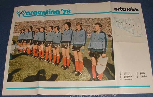 ARGENTINA 78 COGED Poster AUSTRIA