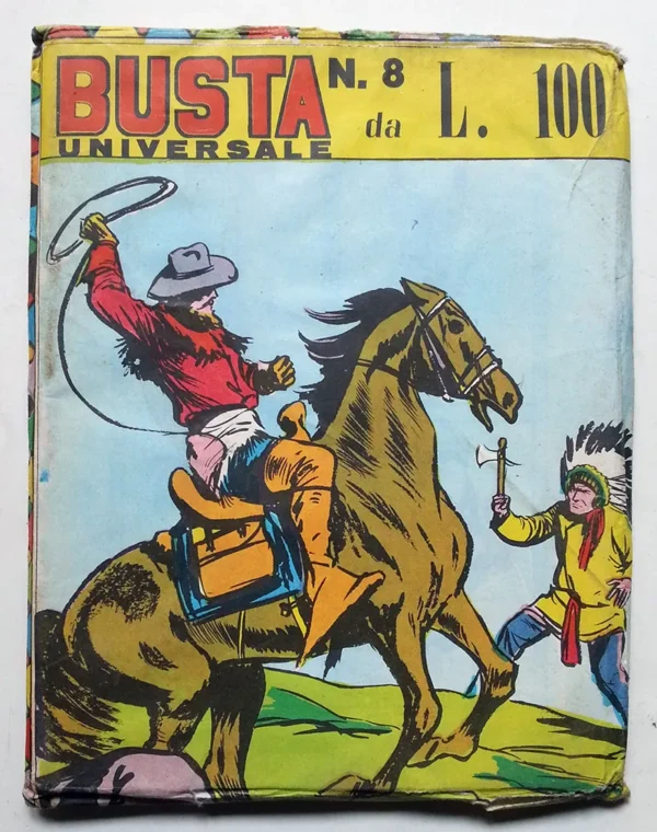 Fumetti vintage BUSTA UNIVERSALE n 8