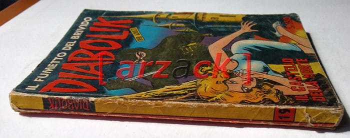 DIABOLIK anno III n 19 IL CASTELLO DELLA MORTE sodip ASTORINA 1964 - immagine 2