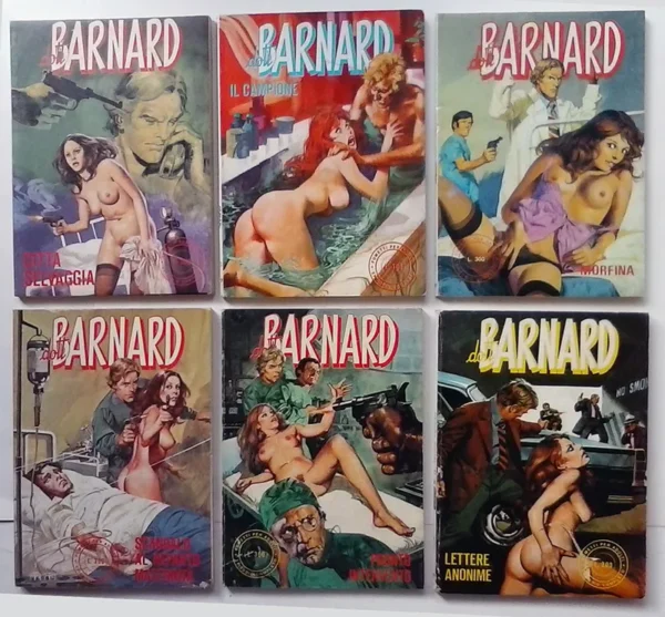 DOTTOR BARNARD Serie Completa 1/12 Edizioni del Vascello 1976 TACCONI - immagine 3