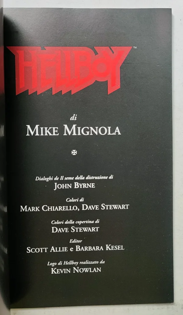 HELLBOY Albetto fuori serie
