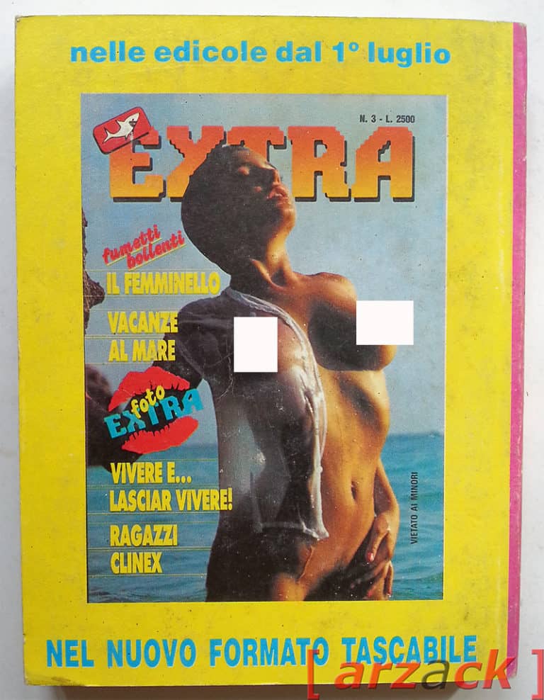 La POLIZIOTTA presenta KILLER N 4 Squalo 1988 Fumetto Erotico - immagine 3
